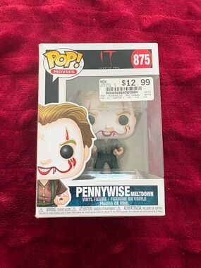 Funko Pop! Movies Pennywise Meltdown Vinyl Figure - White, Red, Black